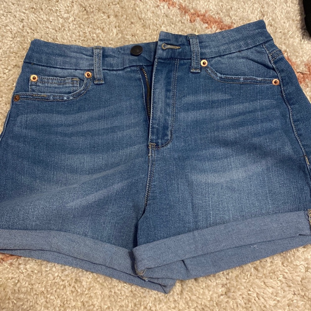 no boundaries jean shorts